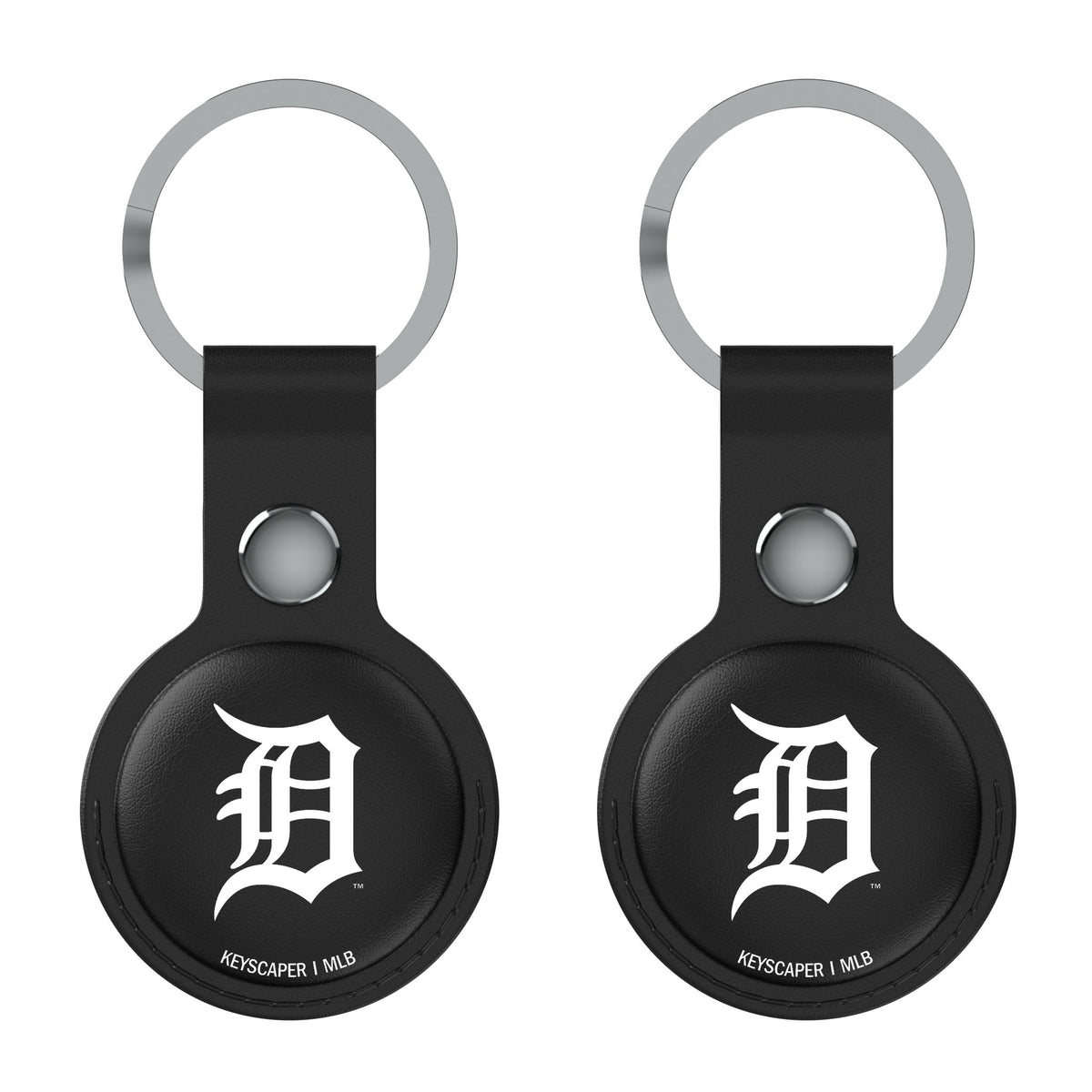 Detroit Tigers Insignia Black Airtag Holder 2-Pack 2