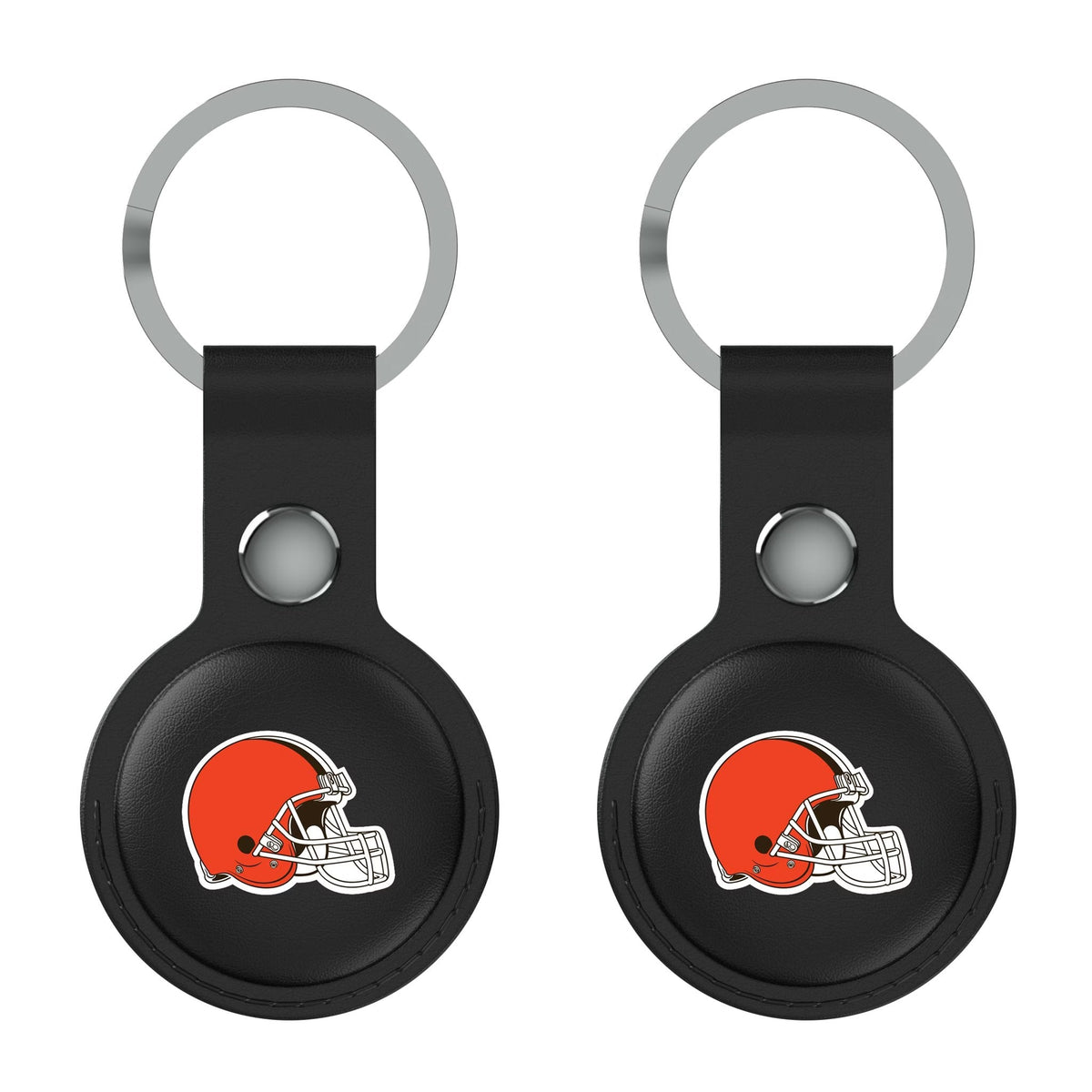 Cleveland Browns Insignia Black Airtag Holder 2-Pack 2