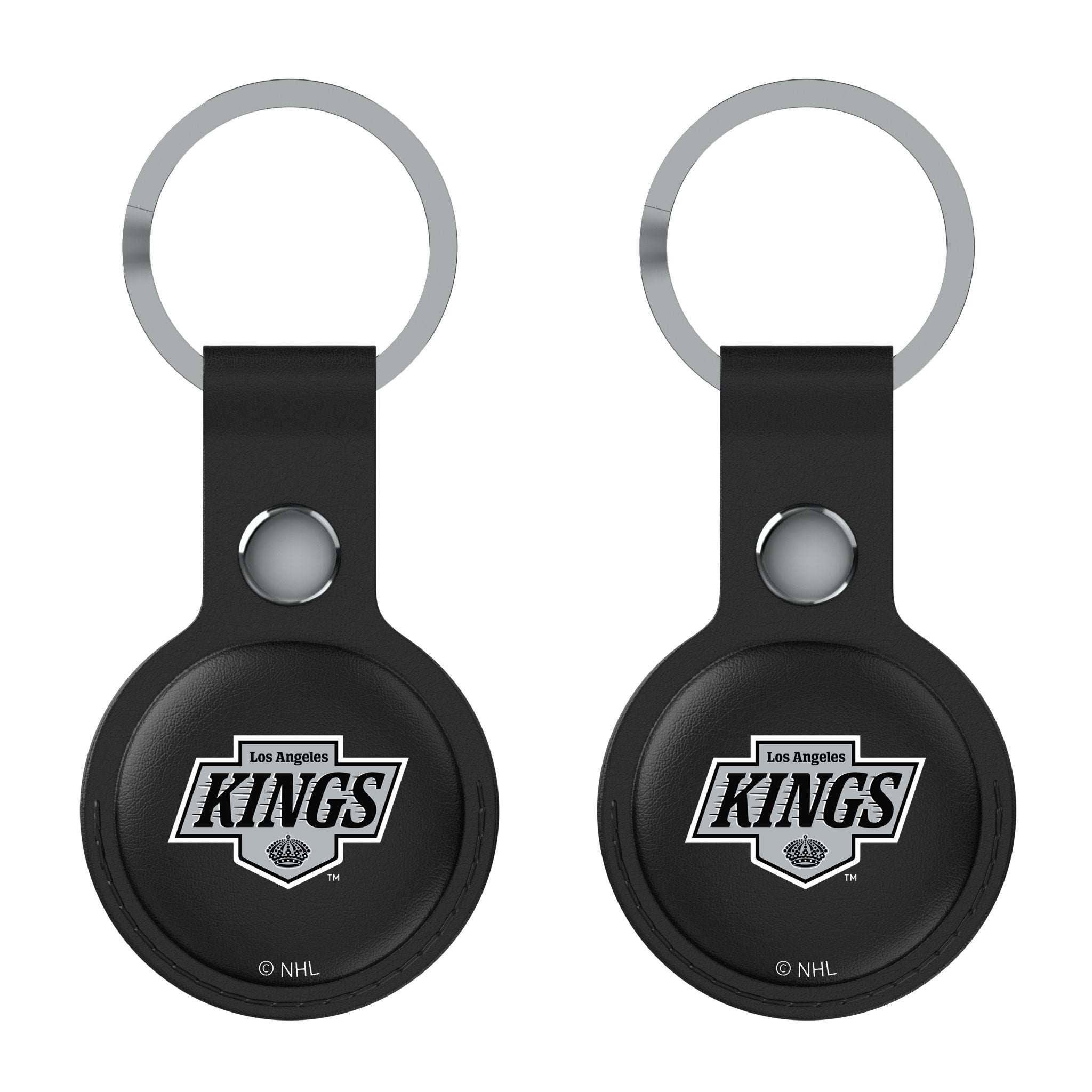 LA Kings Insignia Black Airtag Holder 2-Pack
