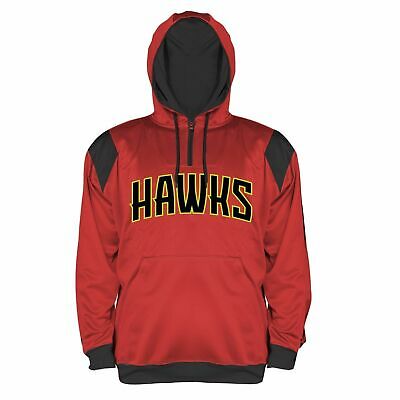 NBA Men's Sports 1/4 Zip Hoodie Atlanta Hawks, Size 3XT 3