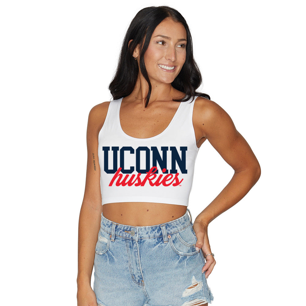 UConn Classic Crop Tank Top | lojobands