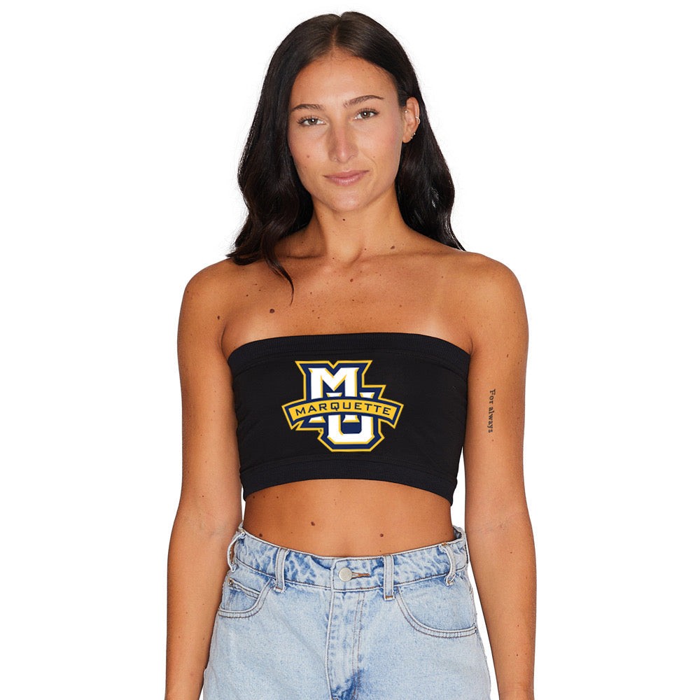 Marquette Black Bandeau Top | lojobands