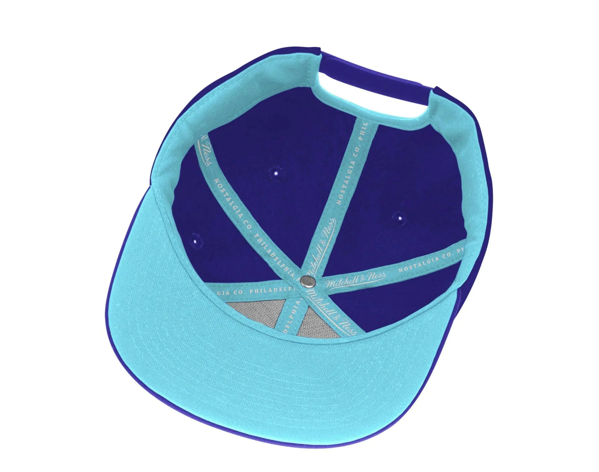 Mitchell & Ness Los Angeles Lakers HWC Finals Men Snapback Hat Purple/Blue 3