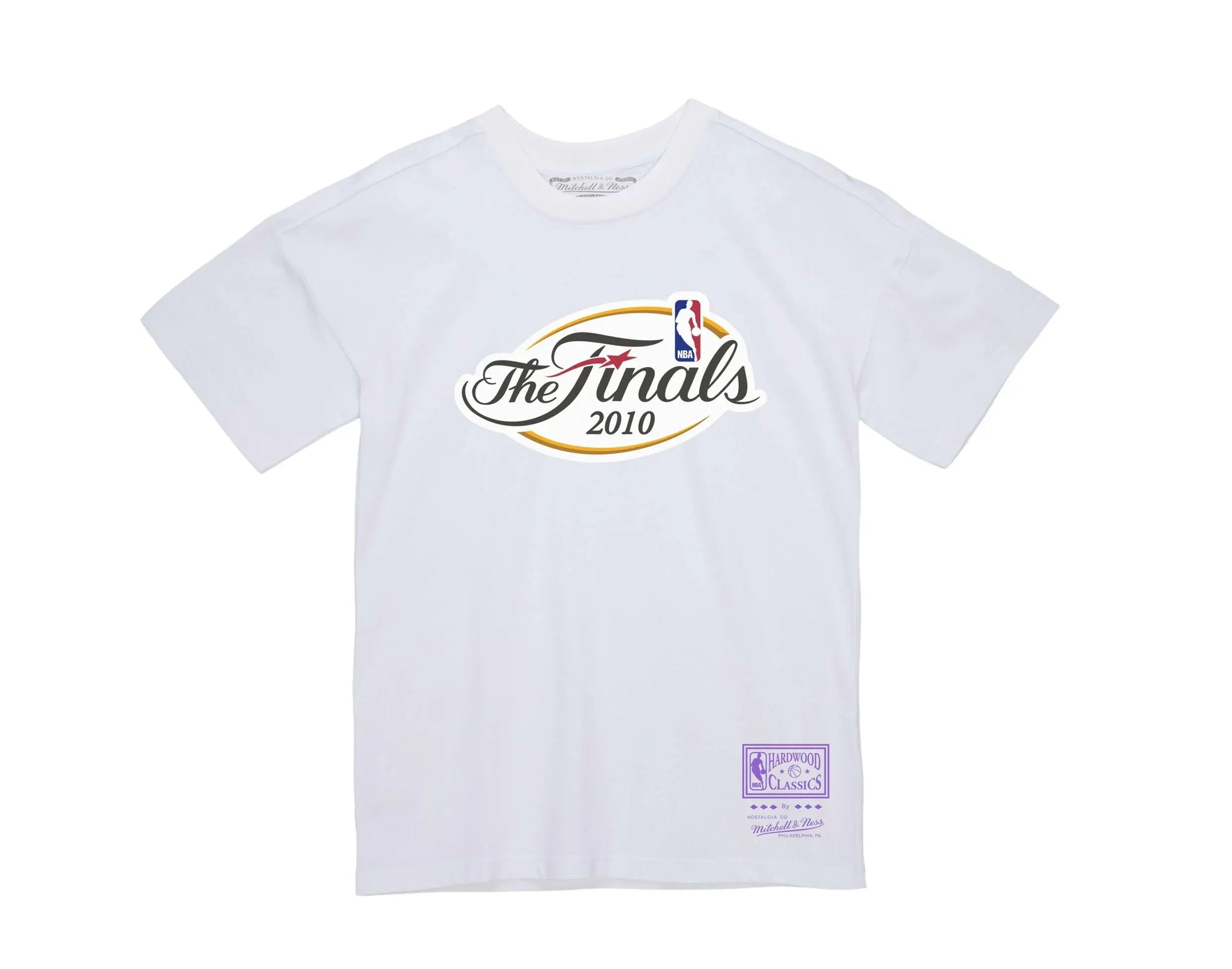 Mitchell & Ness Los Angeles Lakers QS 2010 Finals Men T-Shirt White 1