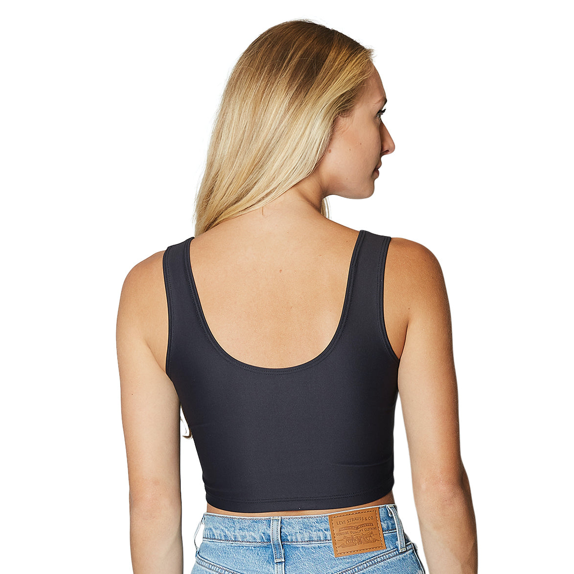 Iowa State Black Crop Tank Top | lojobands 2