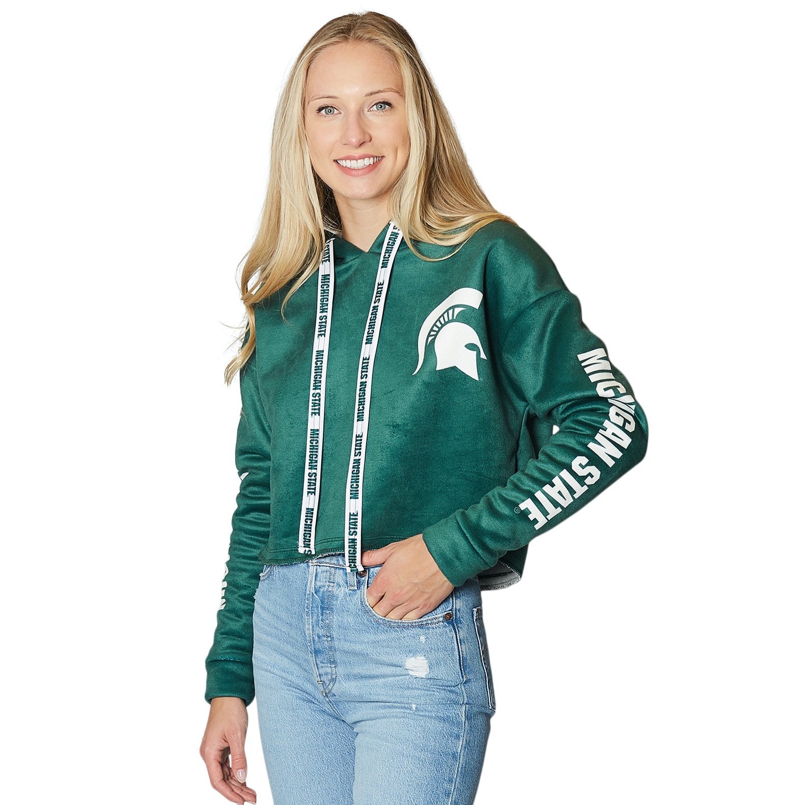 Michigan State Varsity Furry Hoodie | lojobands
