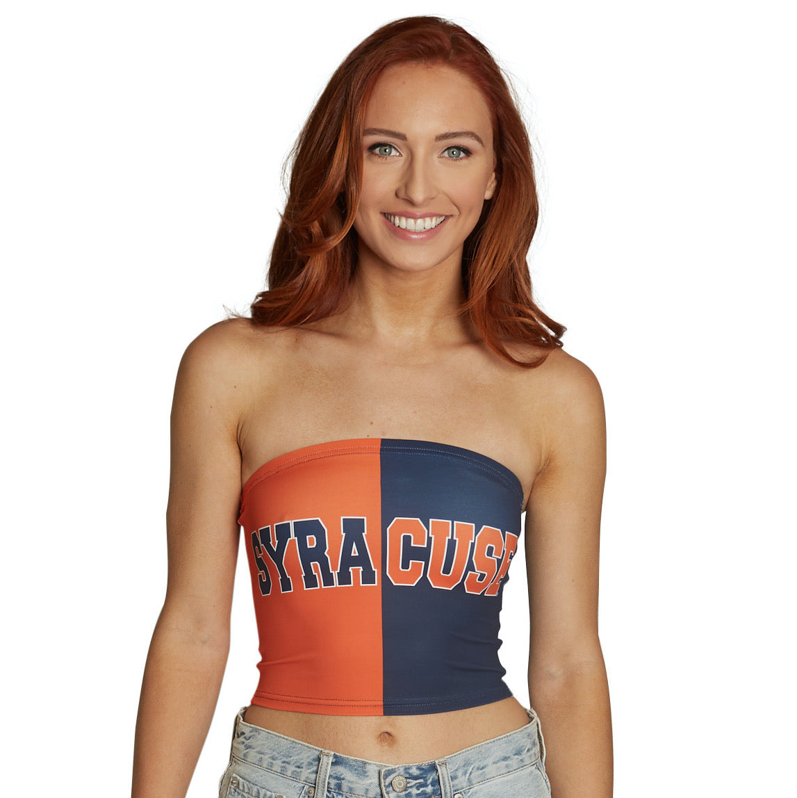 Syracuse Two Tone Tube Top | lojobands