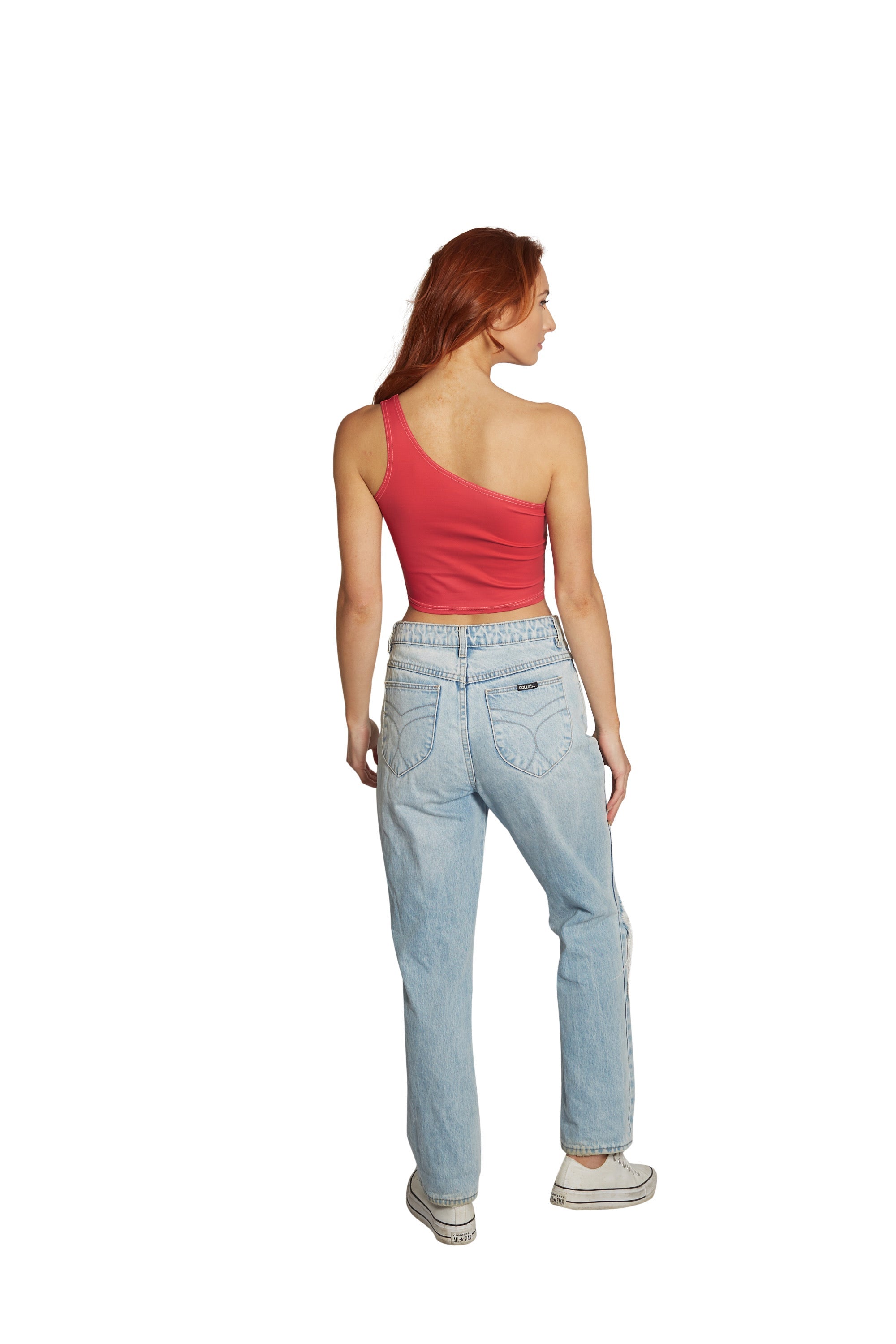 Iowa State Red One Shoulder Top | lojobands 8