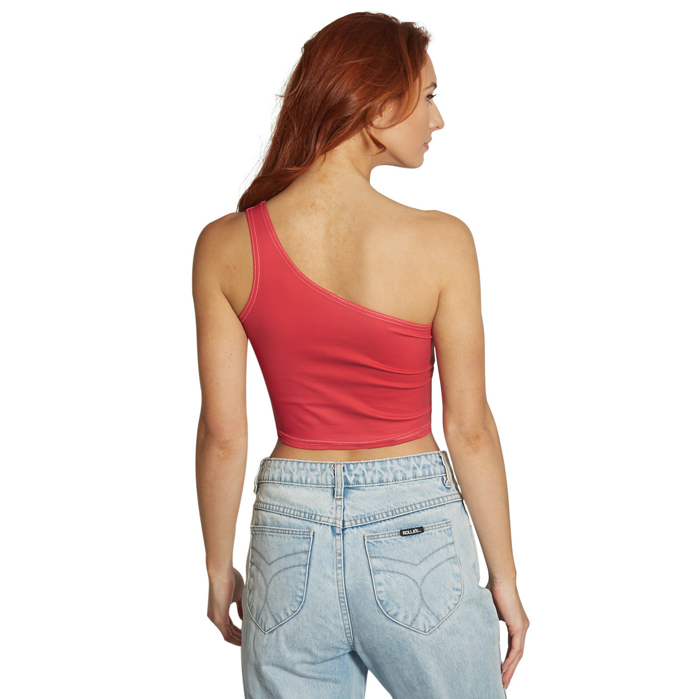 Iowa State Red One Shoulder Top | lojobands 3