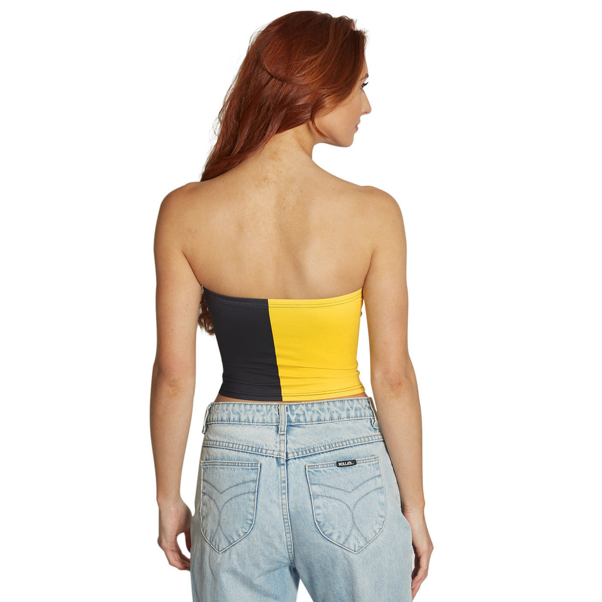 Iowa Hawkeyes Two Tone Tube Top | lojobands 3