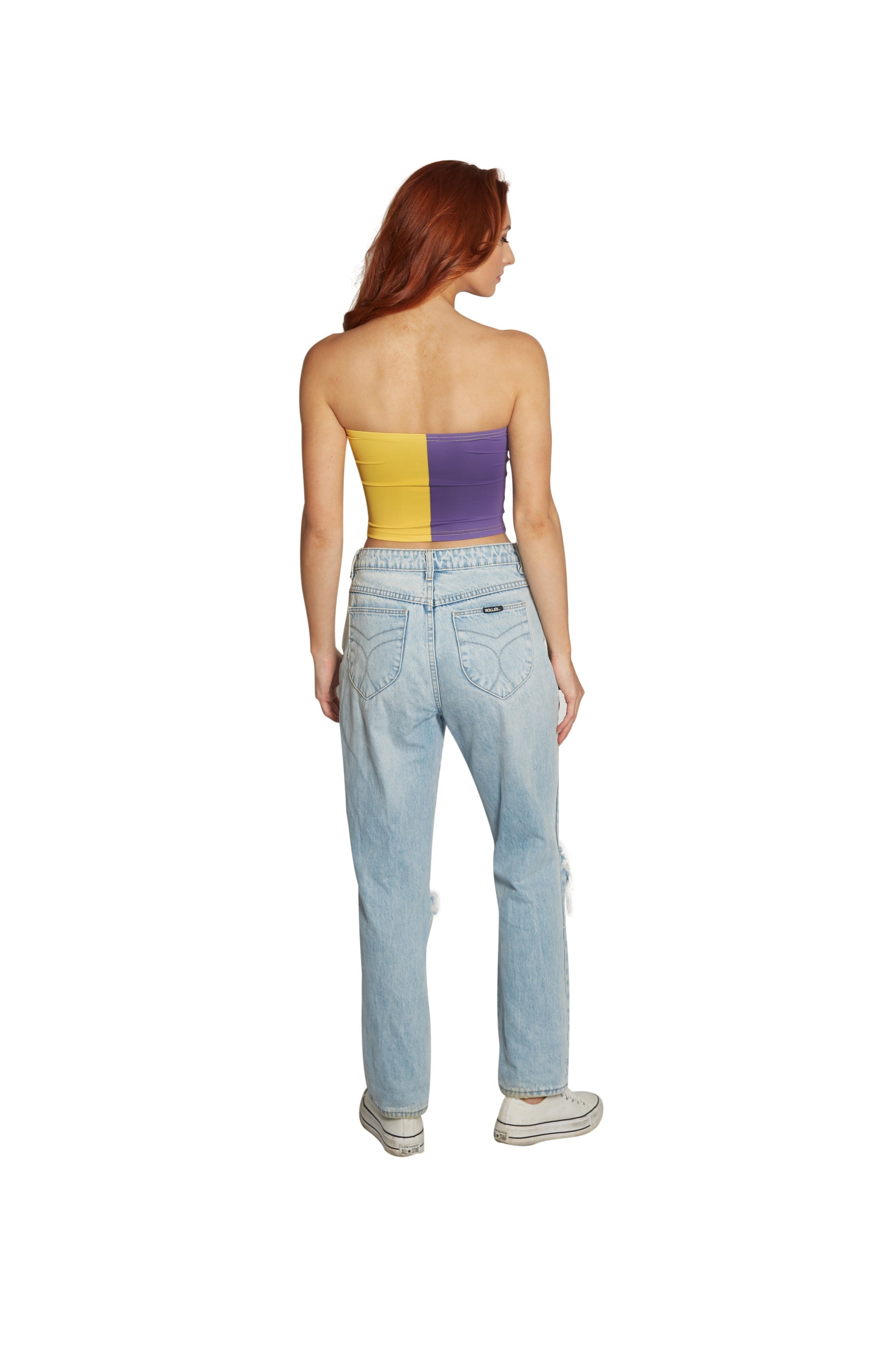 LSU Two Tone Tube Top 7