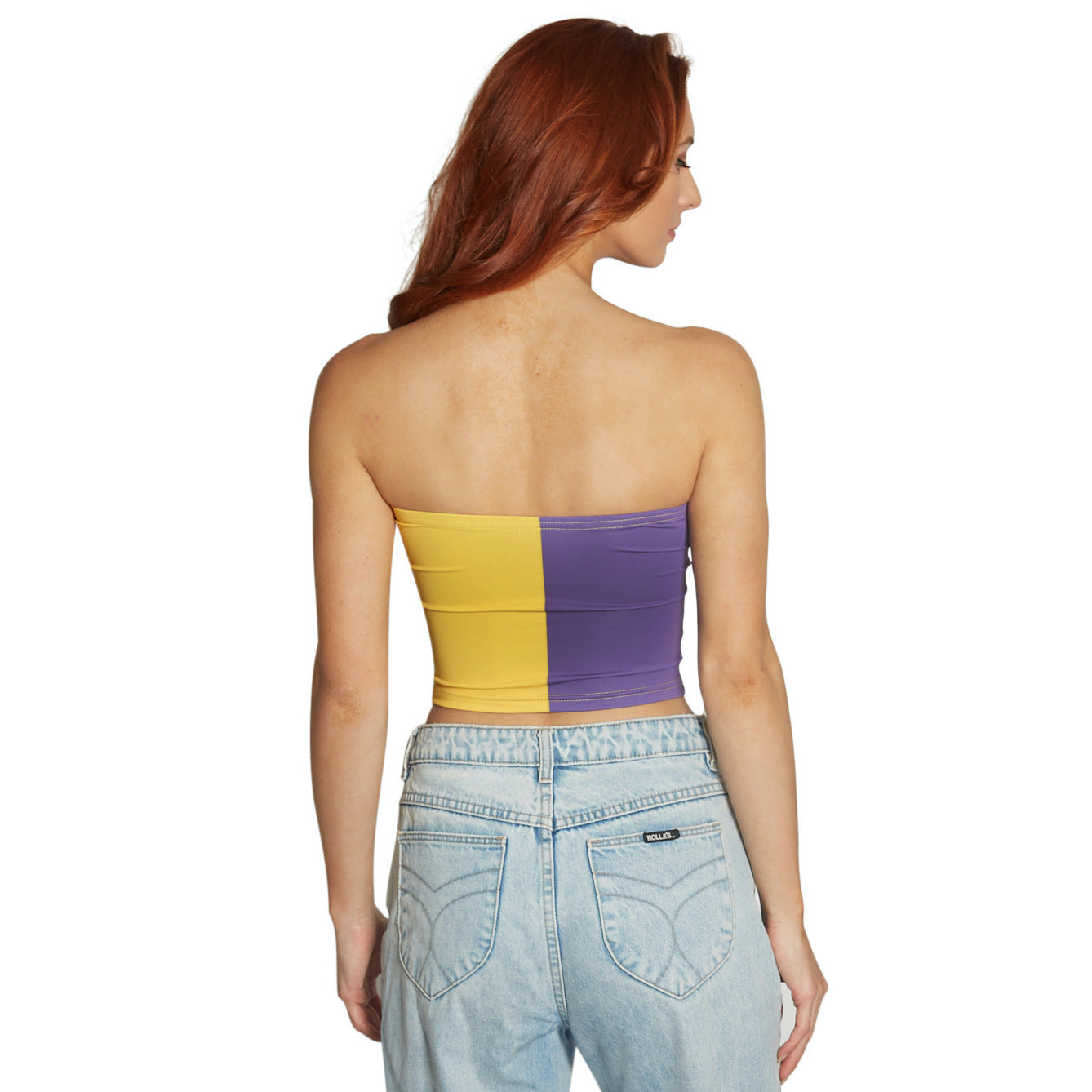 LSU Two Tone Tube Top 3