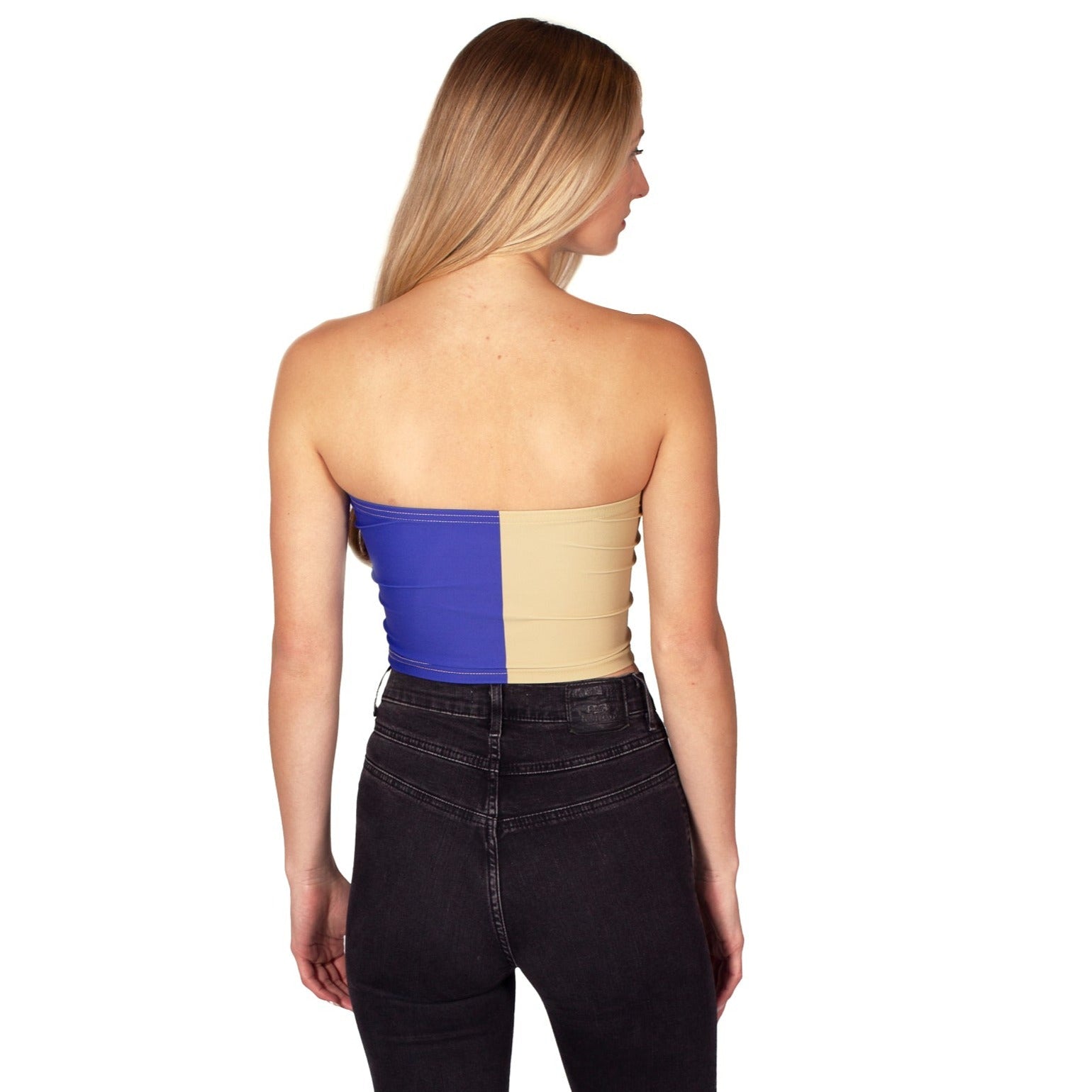 JMU Two Tone Tube Top | lojobands 3