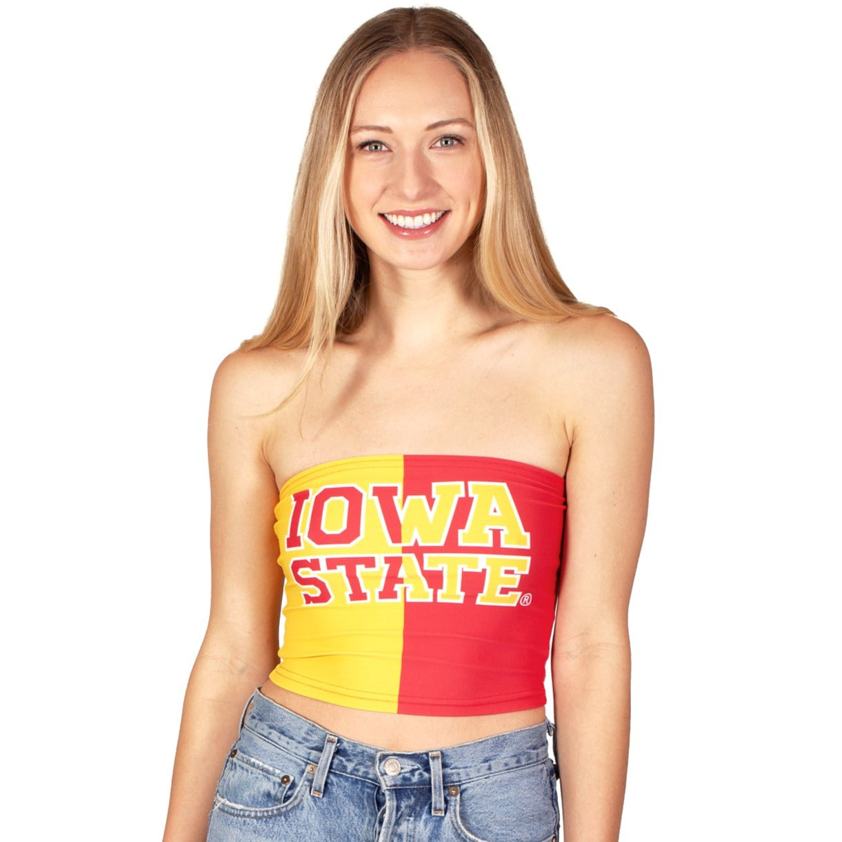 Iowa State Cyclones Two Tone Tube Top | lojobands