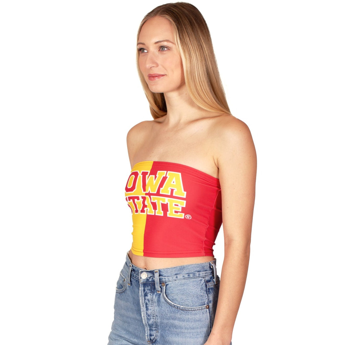 Iowa State Cyclones Two Tone Tube Top | lojobands