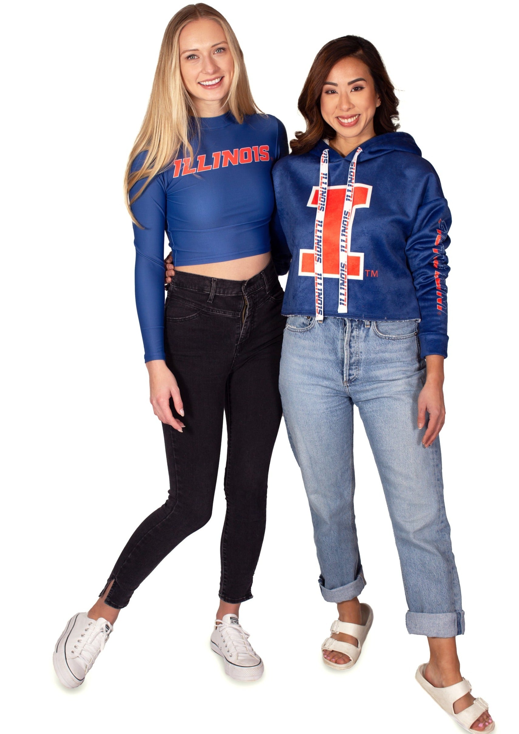 Illinois Fighting Illini Varsity Furry Hoodie | lojobands 4