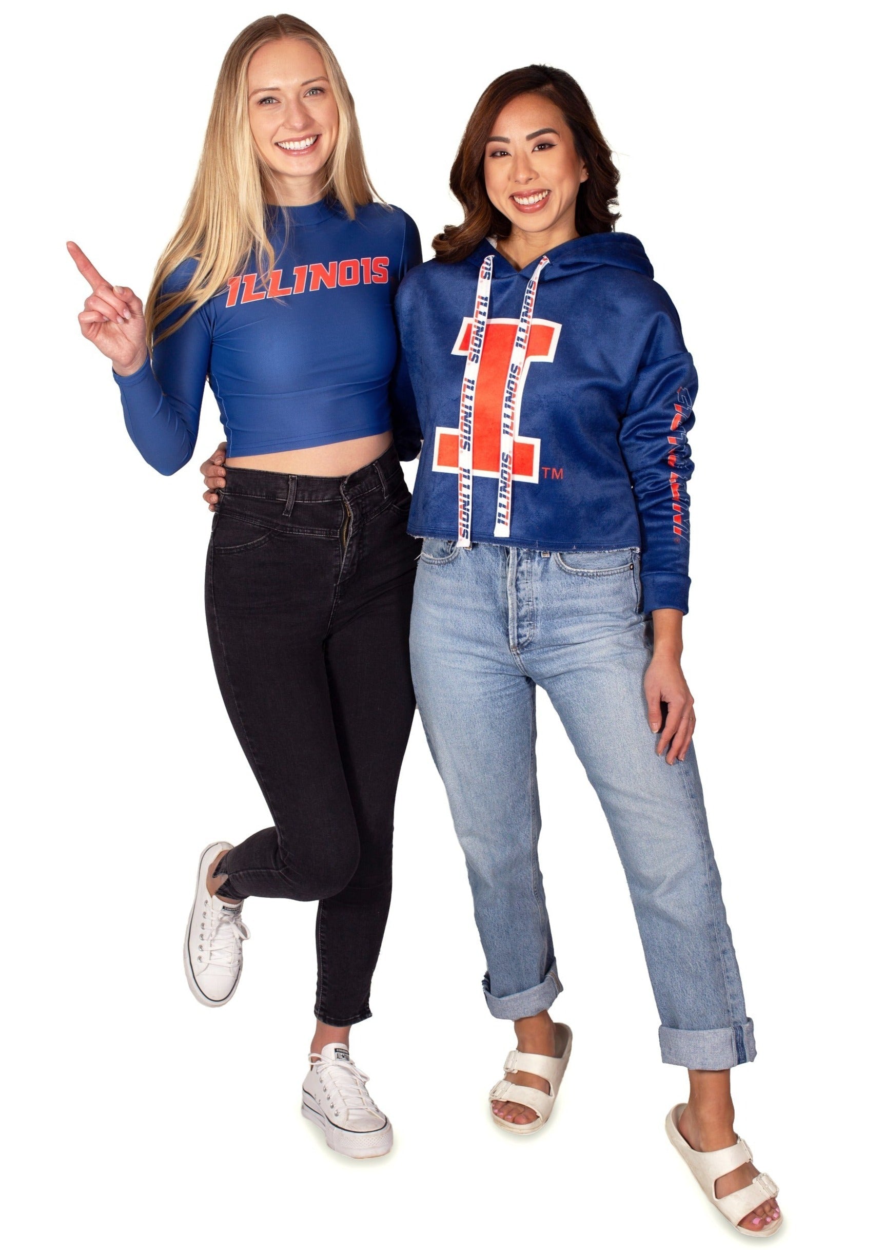 Illinois Fighting Illini Varsity Furry Hoodie | lojobands 5