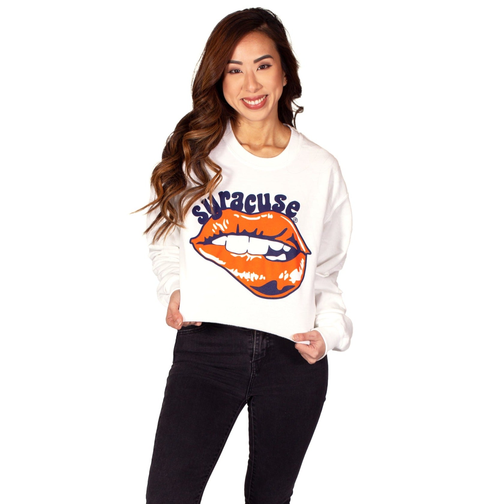 Syracuse Lips Crewneck | lojobands 3