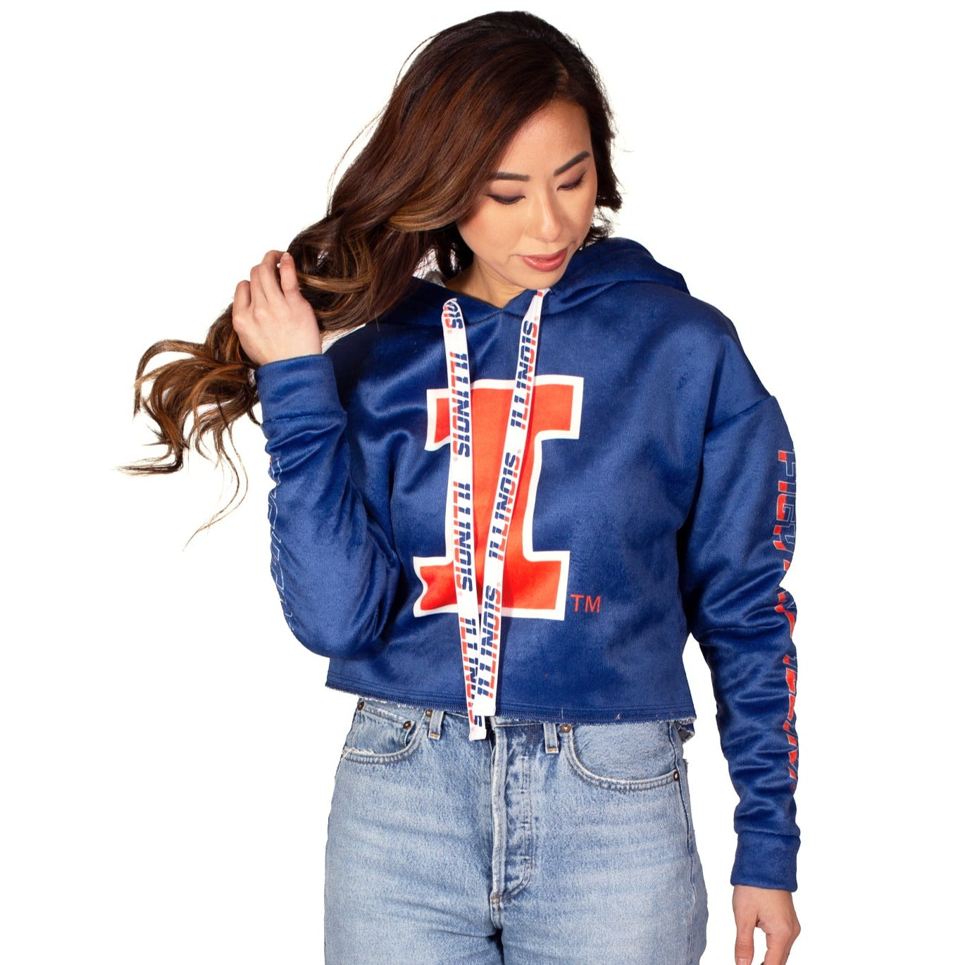 Illinois Fighting Illini Varsity Furry Hoodie | lojobands