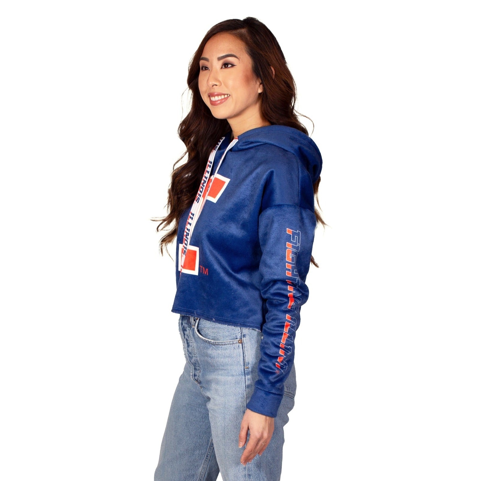 Illinois Fighting Illini Varsity Furry Hoodie | lojobands