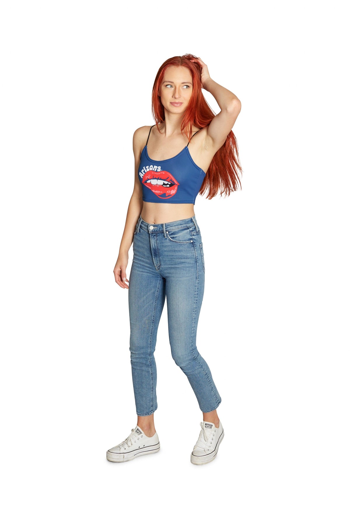 University of Arizona Lips Spaghetti Tank | lojobands 5