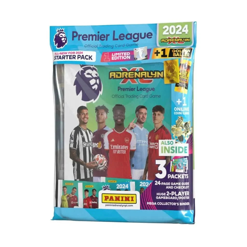 2023-24 Panini Adrenalyn XL Plus Premier League Cards Starter Pack (Album, Gameboard, 24 Cards + LE) 1