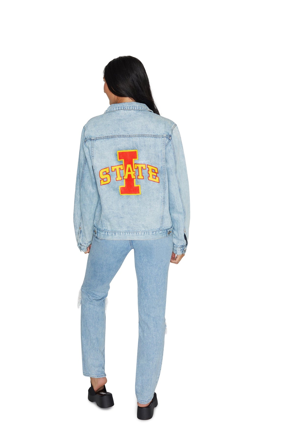Iowa State Denim Jacket | lojobands 5