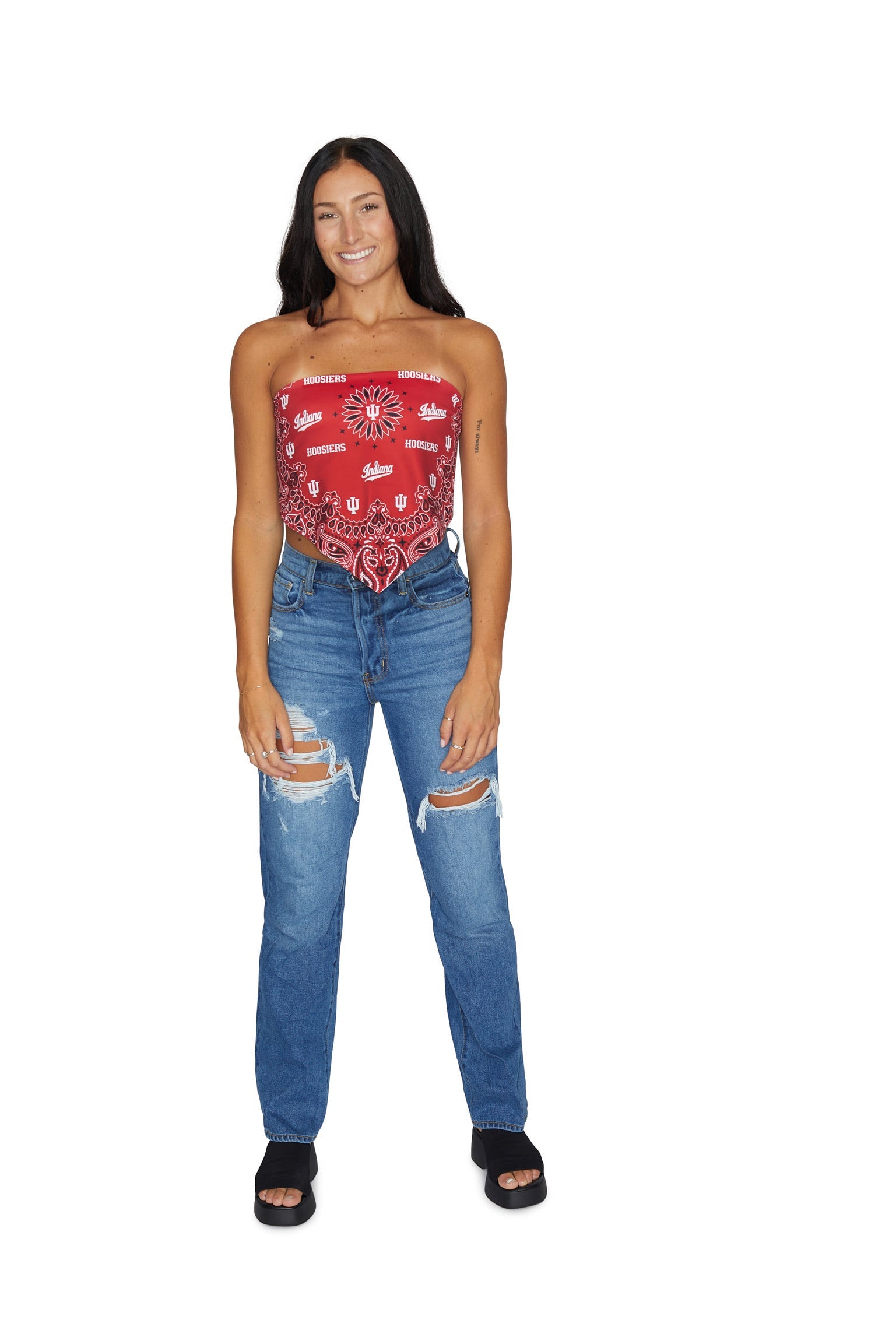 Indiana Hoosiers Bandana Top | lojobands 7