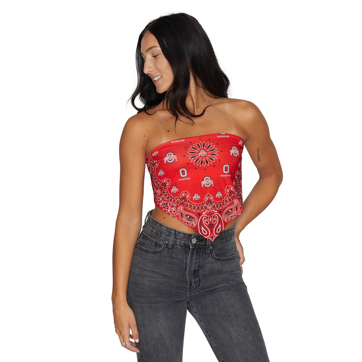 Ohio State OSU Buckeyes Bandana Top 4