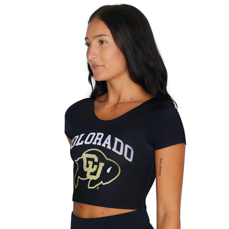 Colorado Boulder Black Babydoll Tee | lojobands