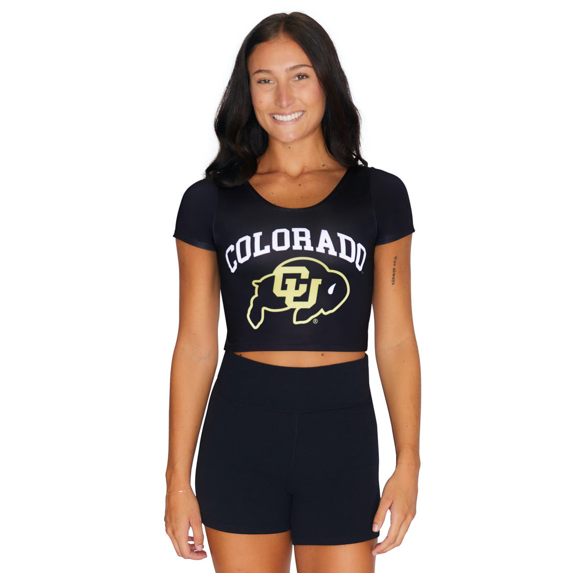 Colorado Boulder Black Babydoll Tee | lojobands 4