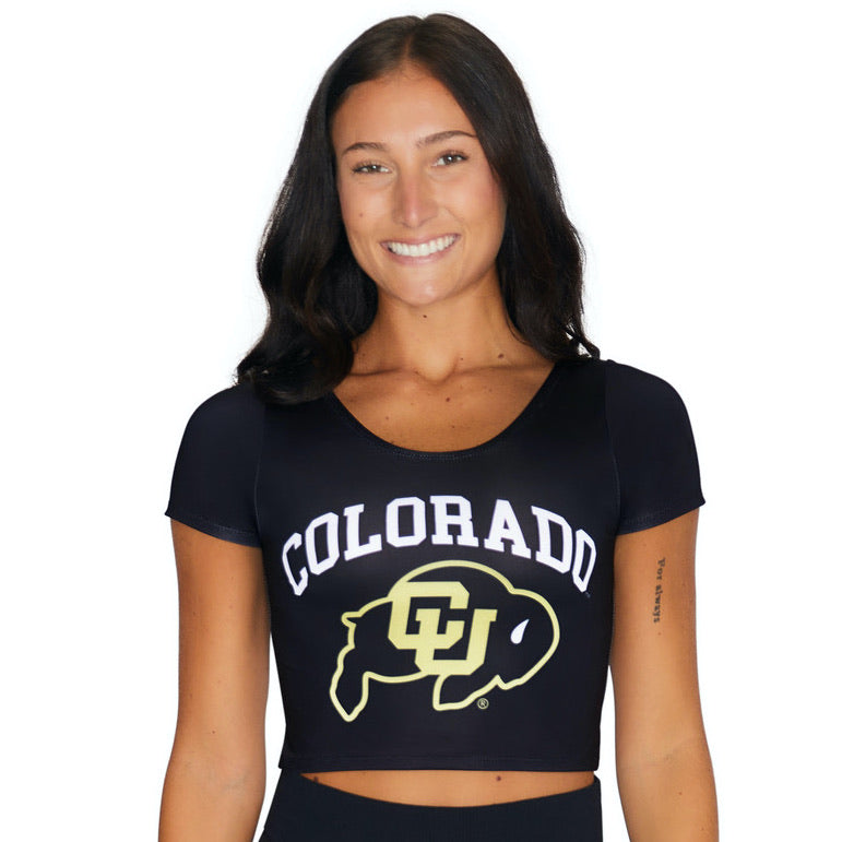 Colorado Boulder Black Babydoll Tee | lojobands