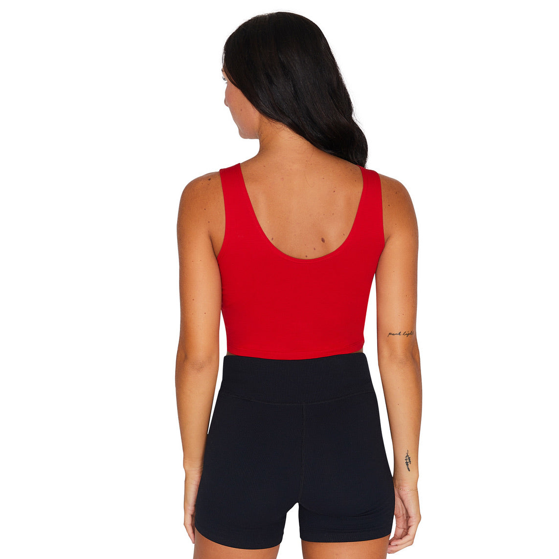 Ohio State OSU Buckeyes Red Crop Tank Top 3