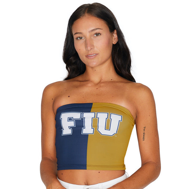 FIU Panthers Two Tone Tube Top | lojobands
