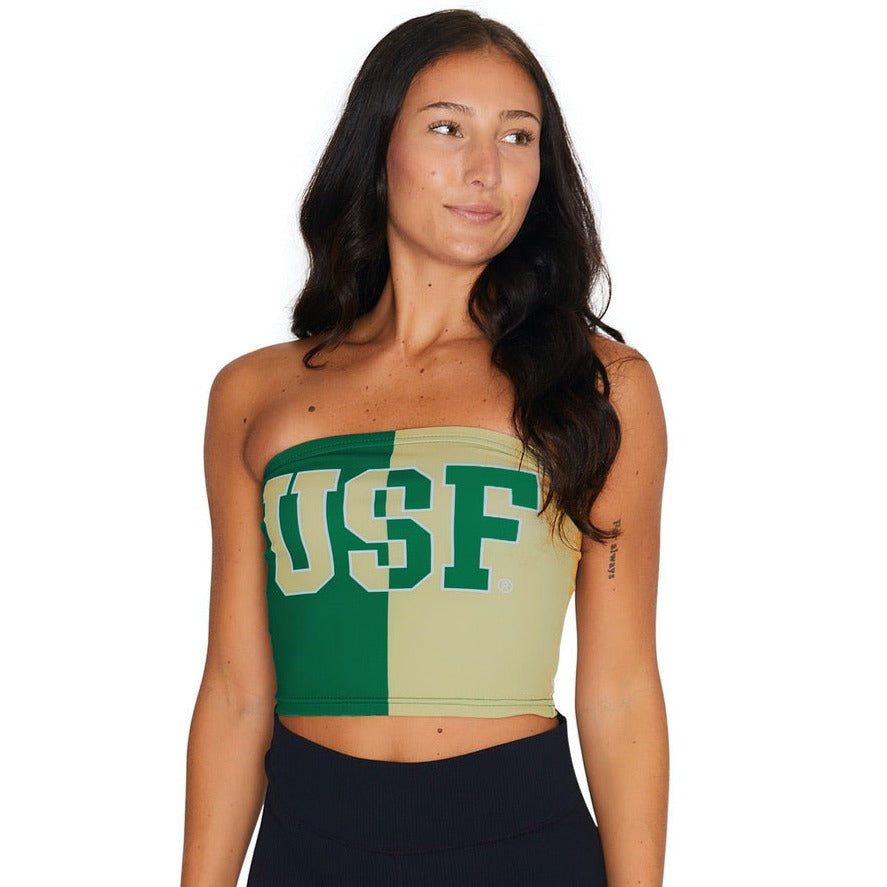USF Two Tone Tube Top | lojobands
