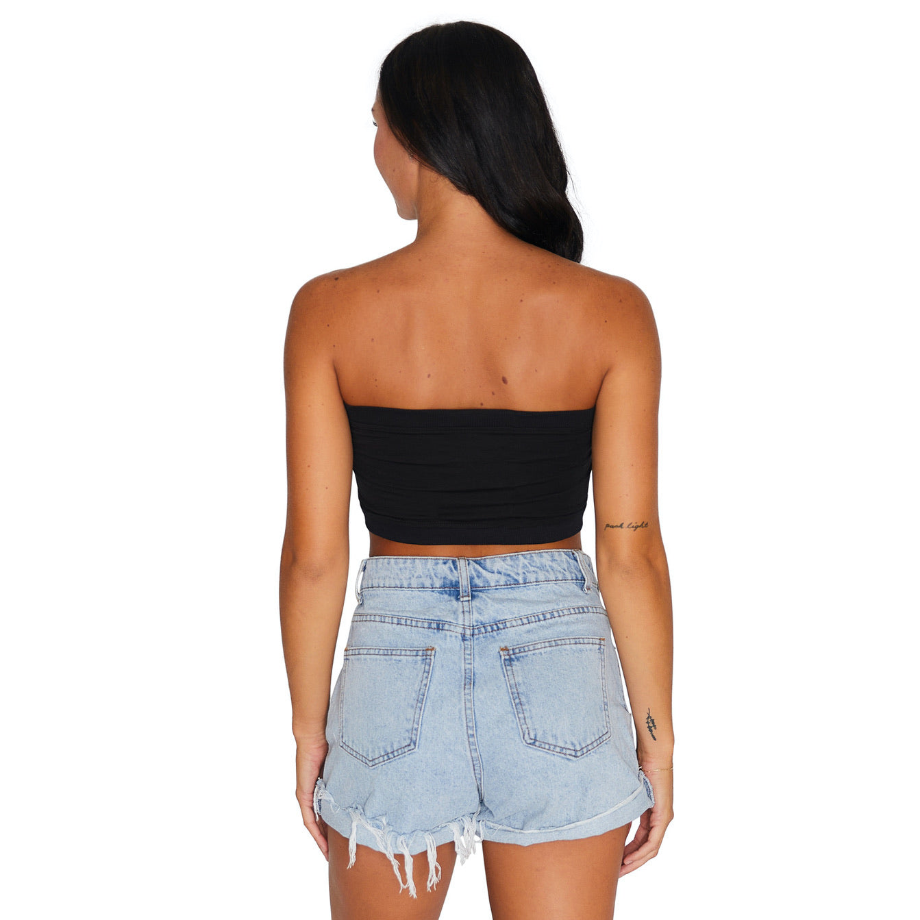 Boston College Black Bandeau Top | lojobands