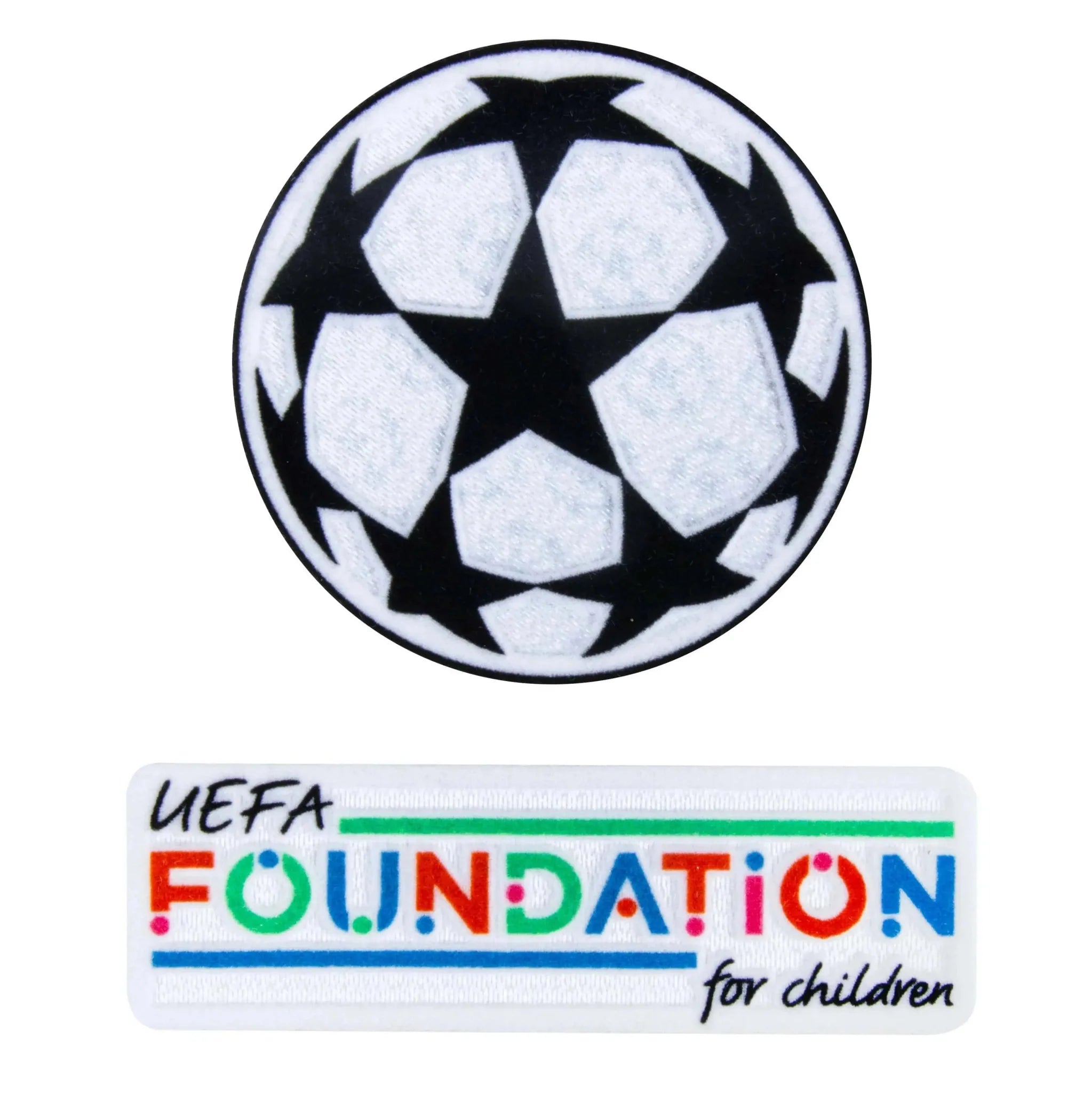 2024- UCL Starball + UEFA Foundation Patch Set 1