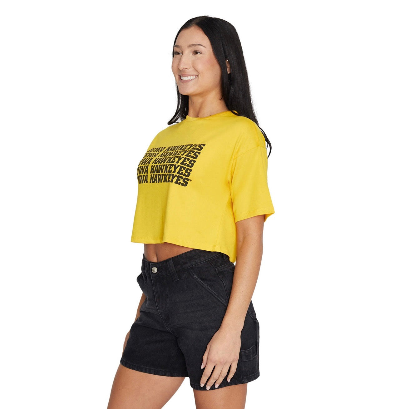 Iowa Hawkeyes Yellow Repeat Tee | lojobands 5