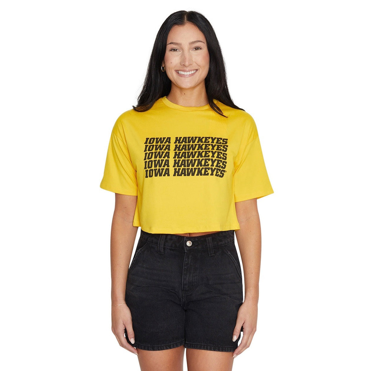 Iowa Hawkeyes Yellow Repeat Tee | lojobands 4