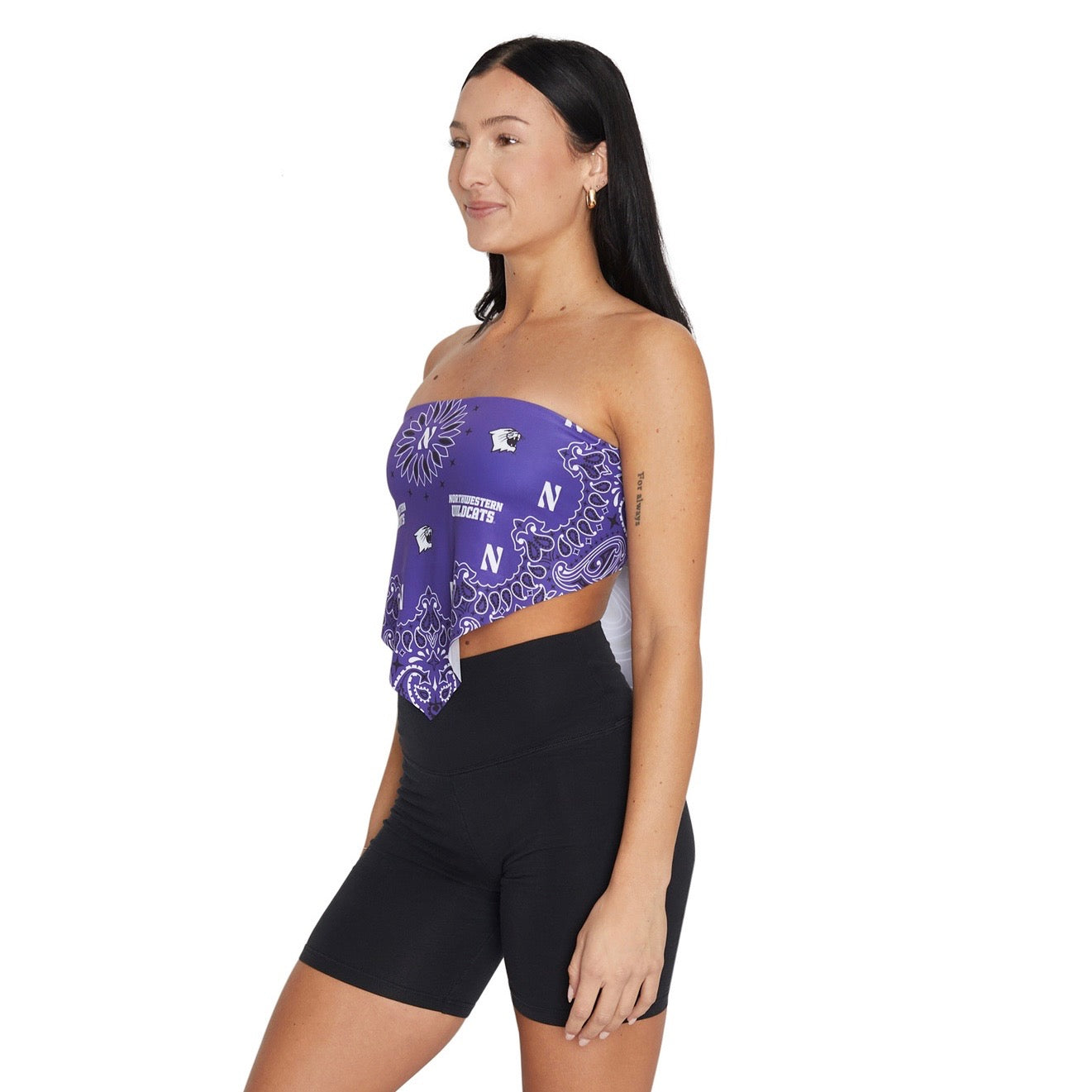 Northwestern Wildcats Bandana Top | lojobands 5