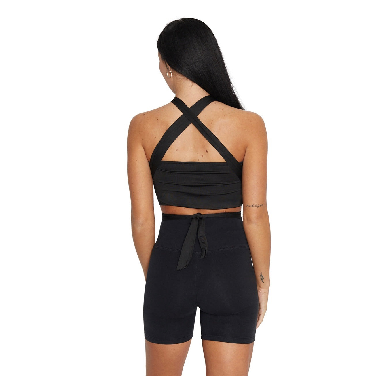 Kansas State Black Multi Way Bandeau Top | lojobands 3
