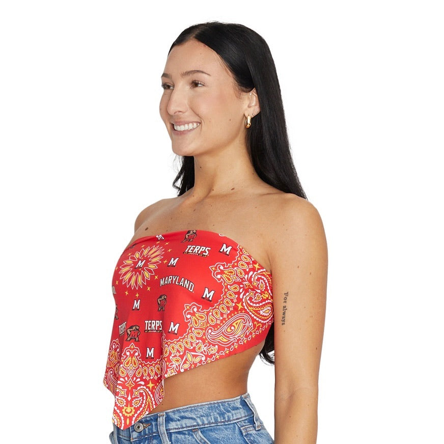 Maryland Terps Bandana Top | lojobands