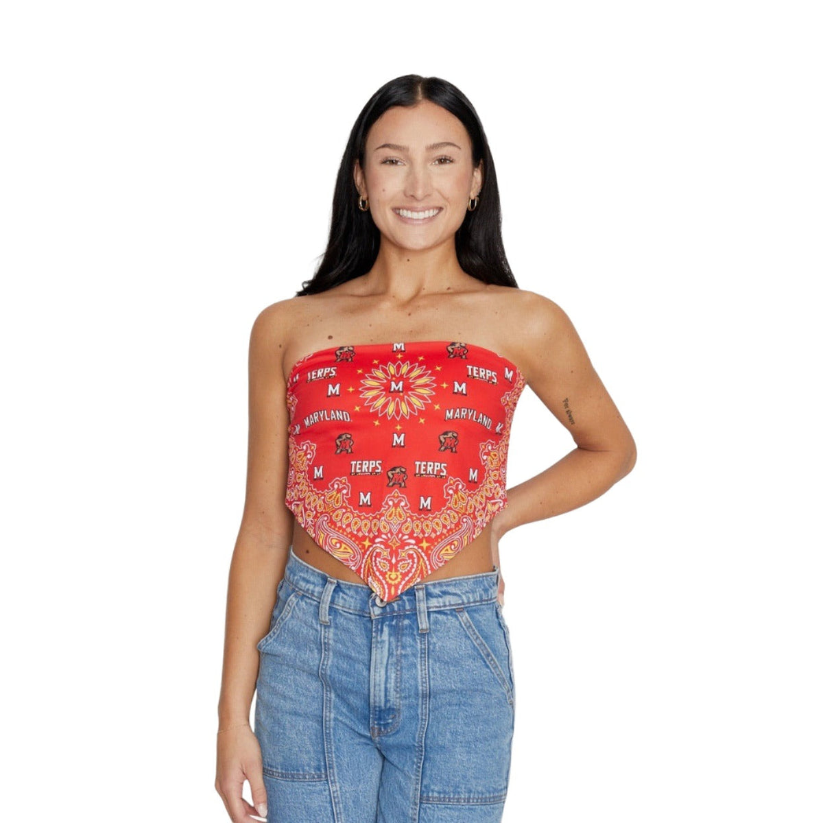 Maryland Terps Bandana Top | lojobands 4