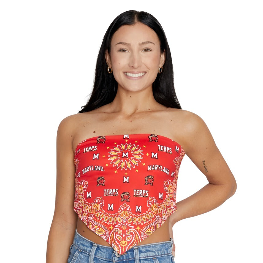 Maryland Terps Bandana Top | lojobands