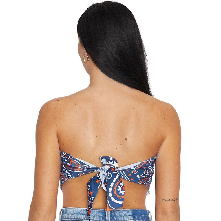 Illinois Fighting Illini Bandana Top | lojobands 5