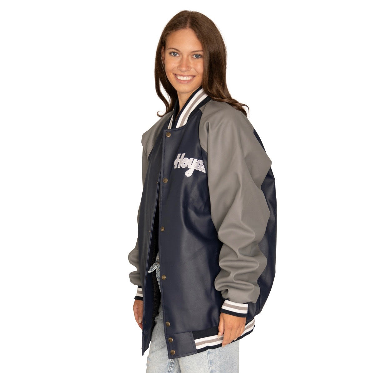 Georgetown Varsity Letterman Jacket | lojobands 3