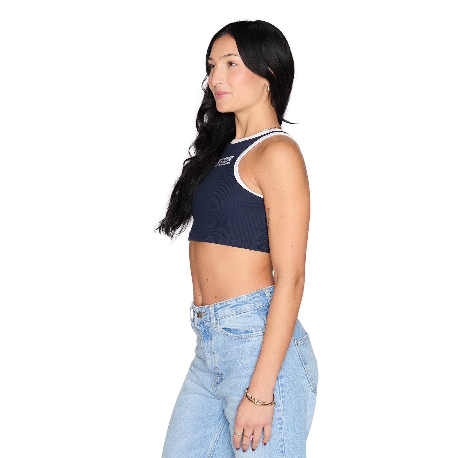 Penn State Contrast Touchdown Ribbed Tank | lojobands