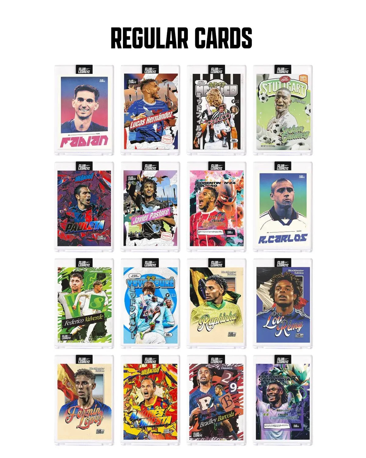 2025 Club Legacyz Icons Soccer 2nd Edition Trading Cards Hobby BOX (6 Packs Each) 3