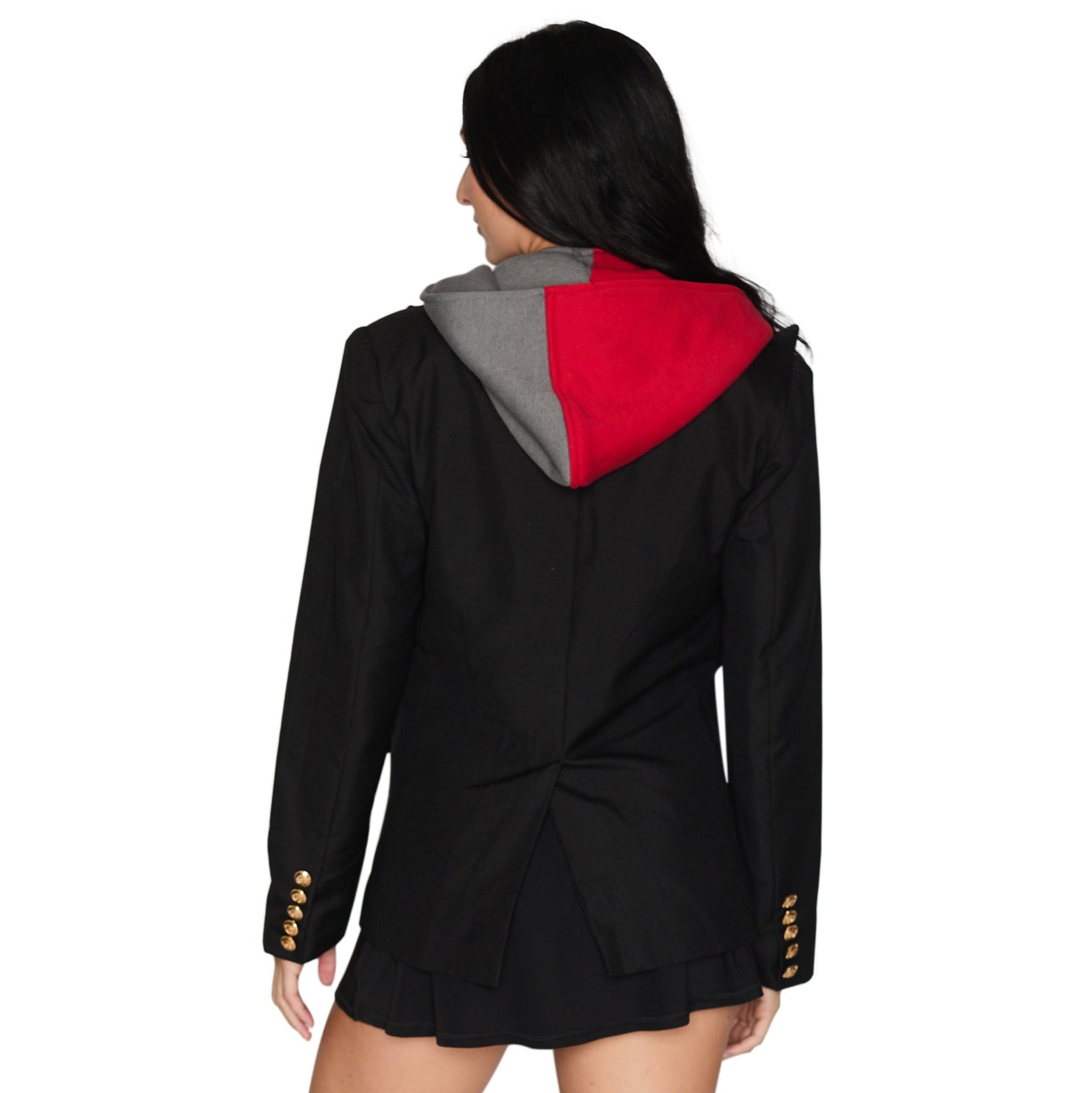 Ohio State OSU Buckeyes Hooded Blazer Jacket 7