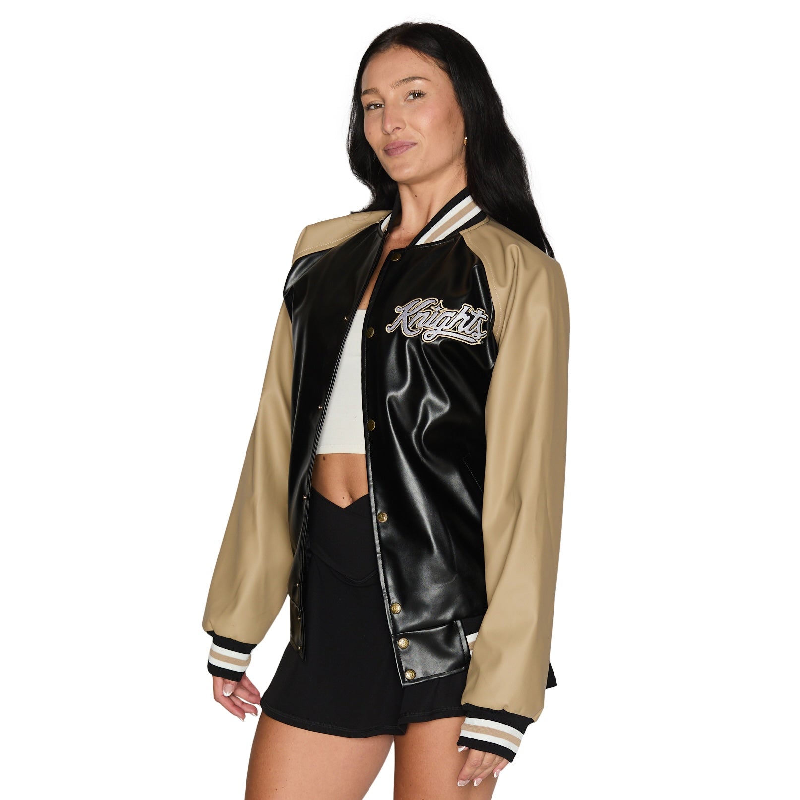 UCF Knights Varsity Letterman Jacket | lojobands 4